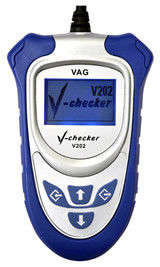 V-Controllore V202 del lettore di codice di VAG del V-Controllore V202 il PRO può trasportare il trasporto dello strumento +Free dell'analizzatore OBD2